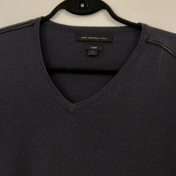 John varvatos merino wool blend neck - Picture 4 of 10